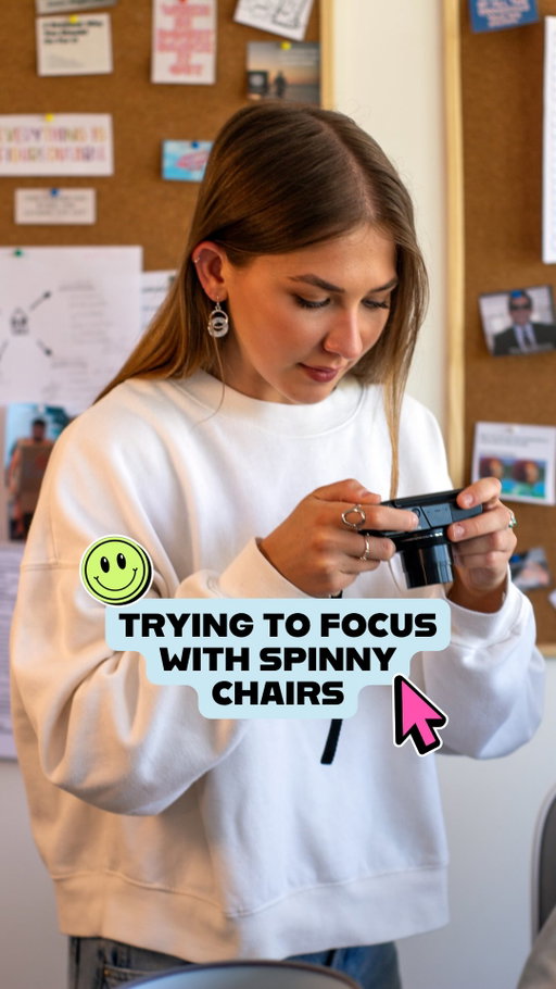 Whoever invented spinny chairs… 💺

Spinning around has become part of the daily routine in this office 😬

Some say it’s a distraction… We say it’s the best way to have a little catch up 💬

Not every meeting needs a table, sometimes it just needs a good spin 😂