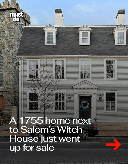 If your dream home aesthetic is “historic Salem with possible ghost energy,” this might be for you.

A six-bedroom Georgian-style home sitting directly beside Salem’s famous Witch House just hit the market for nearly $2 million, marking the first time the property has been available as a residential home in roughly 80 years.

Originally built in 1755, the home has lived several lives over the centuries, including time as a Red Cross headquarters, a law office, and more recently, a renovated Airbnb.

The property still keeps a ton of its historic character, from original fireplaces and staircases to a massive hearth kitchen and a garden designed by a landscaper connected to Salem’s historic Ropes Mansion.

And yes, the Witch House is literally next door.

By the way, we have a weekly newsletter with what’s worth knowing about and doing in Boston. One newsletter. Once a week. Link in bio.

Listing via Andrew Pike / The Persac Group

#mustdoboston #salemwitchtrials #massachusettsrealestate