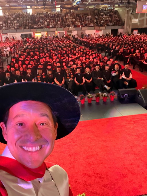 Just got off the @mcgillu stage with my honorary doctorate.

My Jewish mother finally has a doctor in the family. ❤️ 

Thank you for the honour.