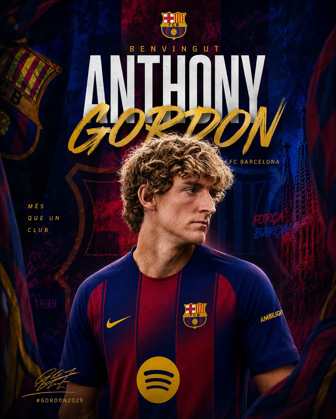 ❤️💙 ¡PRIMER FICHAJE DEL FC BARCELONA! 💙❤️

📌 @fabriziorom asegura que #NewcastleUnited aceptó la oferta de €70 M + variables por Anthony Gordon

🤔 ¿Qué les parece este fichaje blaugrana?