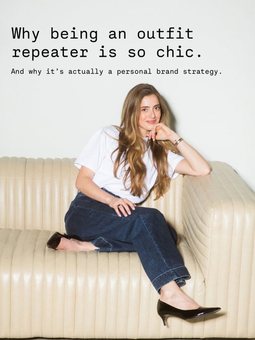 Hot take: being an outfit repeater is the most chic (and builds your personal brand) !!

Full read on fromtaylorsdesk.substack (link in bio)