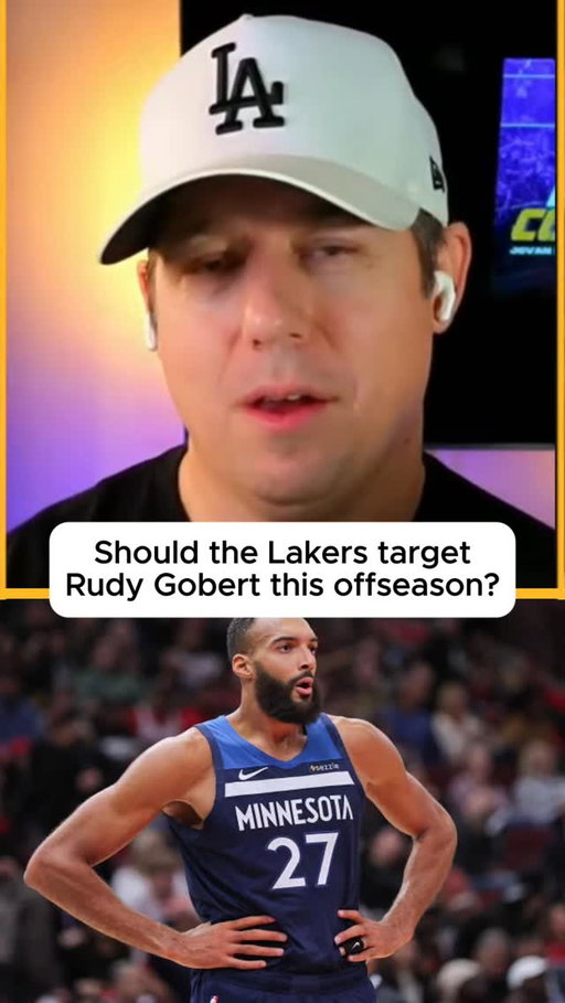 Should the Lakers Trade for Rudy Gobert? #NBA #Lakers #RudyGobert