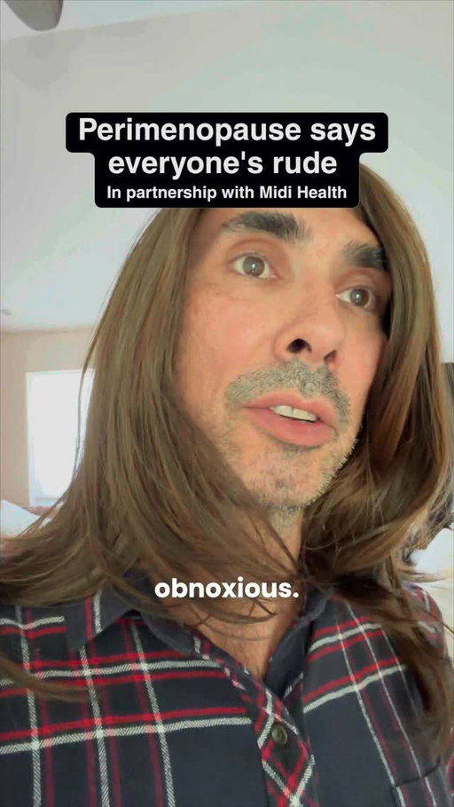 The world might be full of jerks, but your clinician shouldn’t be one of them. @MidiHealth is the virtual care clinic for women, with the warm, supportive tone you deserve. Check them out using the link in my bio.

#ad #midihealthpartner #perimenopause #marriedlife #perimenopauserage