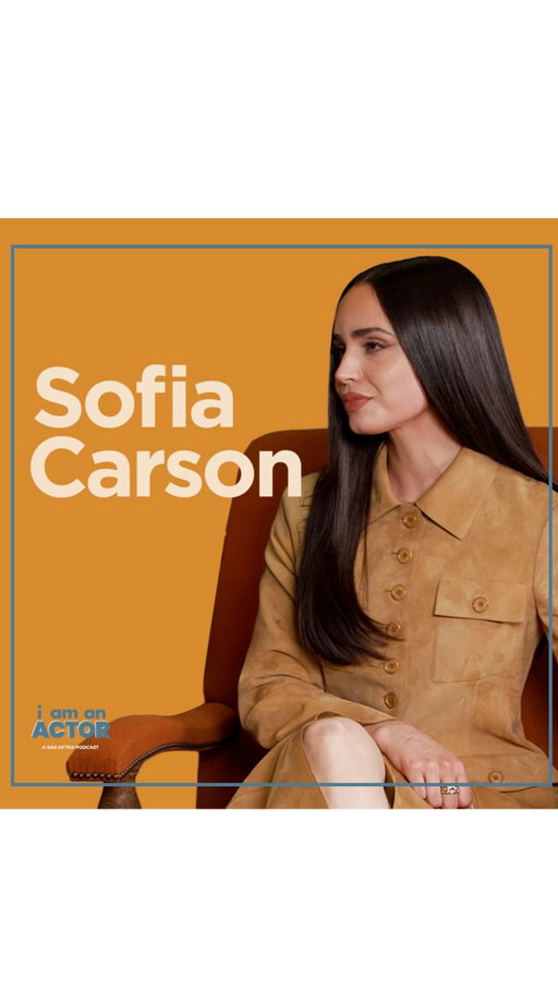 I am Sofia Carson and I Am An Actor 🤍Words I’ve longed to say for as long as I can remember. Thank you to my @actorawards family for this beautiful conversation!!! I loved every single second of walking down memory lane with you @iamanactorpod. 

Full episode out now on YouTube 🤍