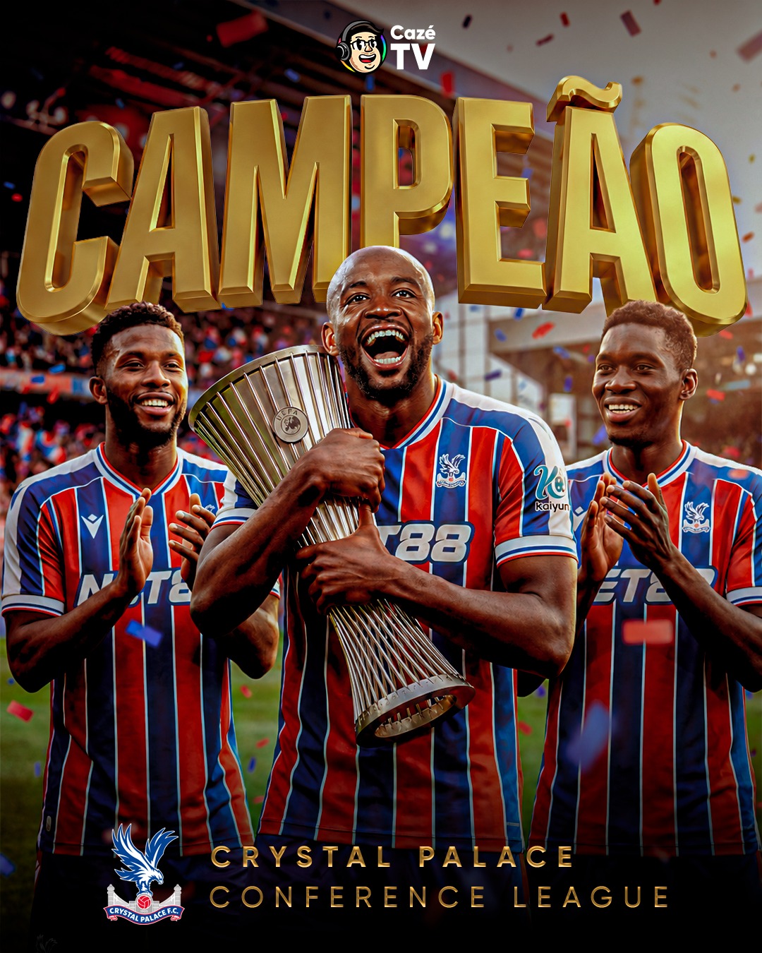 ACABOUUUUUUUUUUUUUUUUUUUUUUUUUUUUUUUUU 🤯 O CRYSTAL PALACE BATE O RAYO VALLECANO 🇪🇸 NA FINAL E É O MAIS NOVO CAMPEÃO DA CONFERENCE LEAGUE 🏆🇪🇺 A HISTÓRIA FOI FEITA PELO CLUBE INGLÊS 🏴󠁧󠁢󠁥󠁮󠁧󠁿 COM GOL DO MATETA, JOGADOR DE COPA DO MUNDO PELA FRANÇA 🇫🇷

#futinter #CrystalPalace #ConferenceLeagueNaCazéTV #cztv16 #cztv11 #cztv12 #cztv18 #TempoRealCazéTV