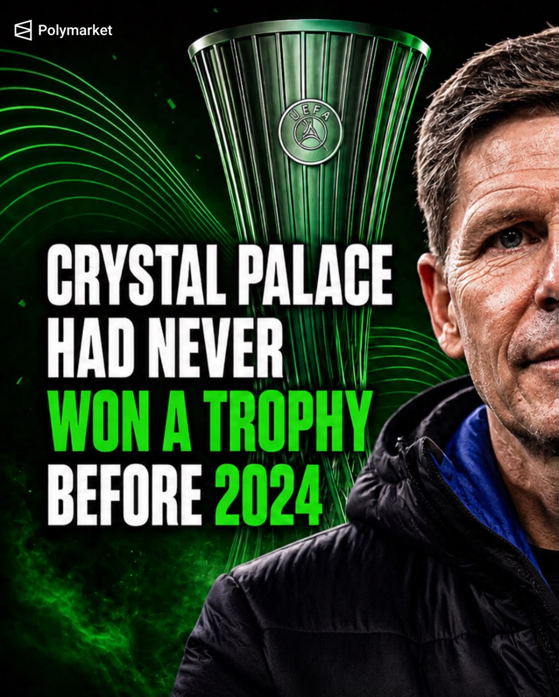 What an incredible job Oliver Glasner has done, without doubt the greatest Crystal Palace manager in history 🏆🏆🏆