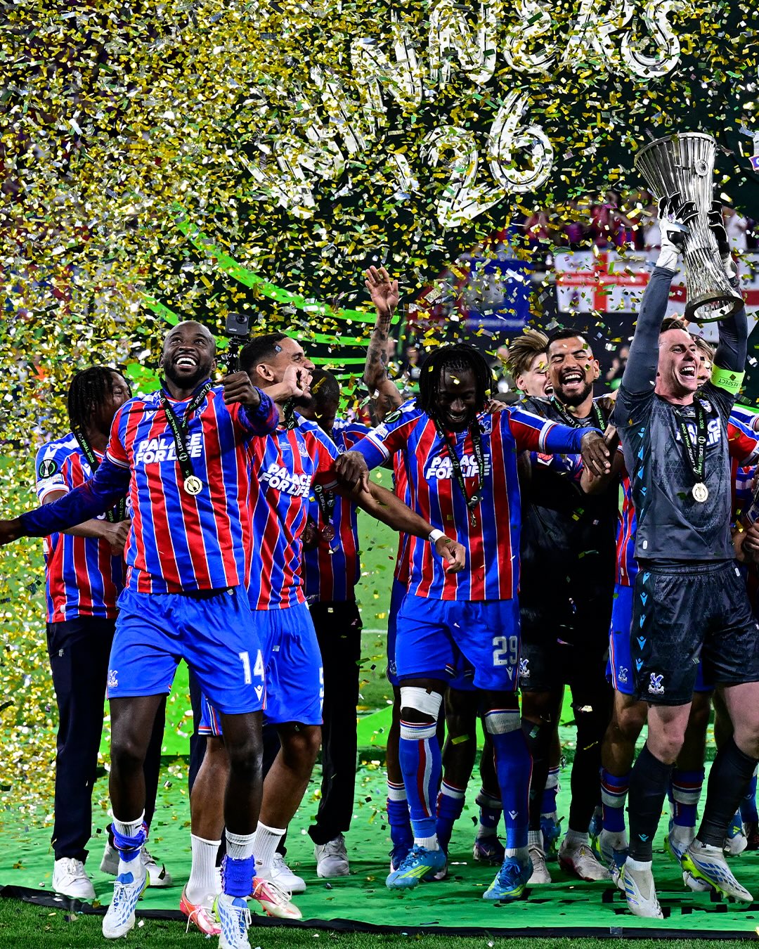 European history for Crystal Palace 🏆

#UECLfinal