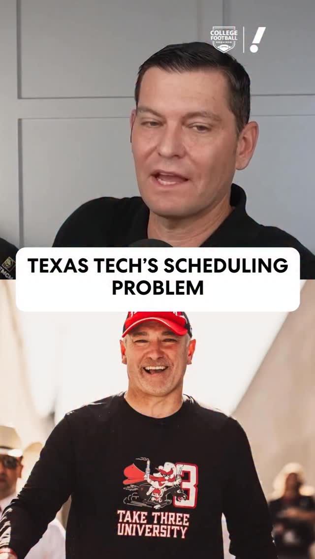 Is the strength of Texas Tech’s schedule an area of concern this season? 👀 

(via College Football Enquirer)