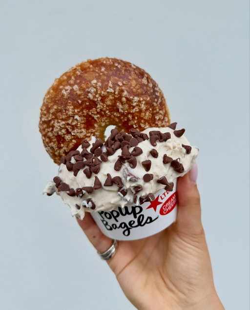 CHOCOLATE. CHIP. BANANA. BREAD. SCHMEAR...available this Friday at our Winter Park grand opening while supplies last!! You do NOT want to miss this one!! 🍌