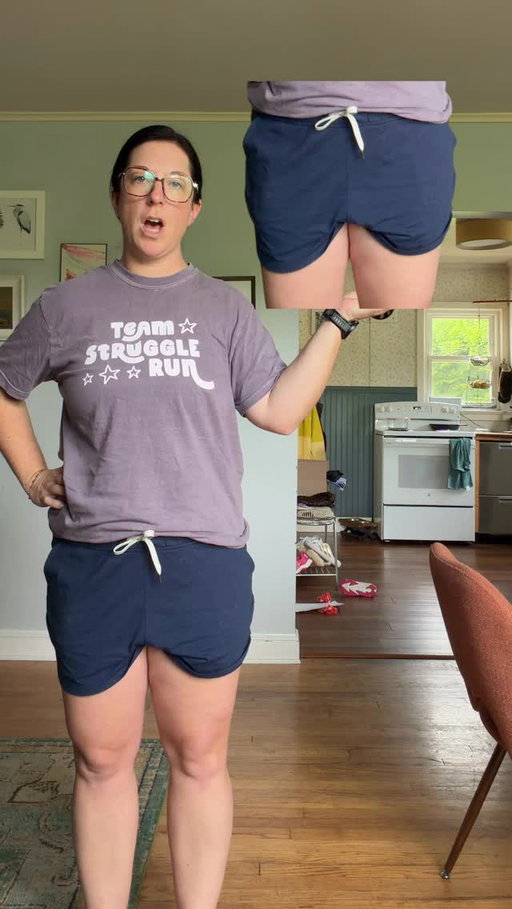 I only run in bike shorts but I’m once again on the hunt for non-spandex shorts that don’t ride up my thighs. These are the Clementine 2.0 shorts 4” from Vuori. I’ll cover the other pair of shorts in my next shorts video!