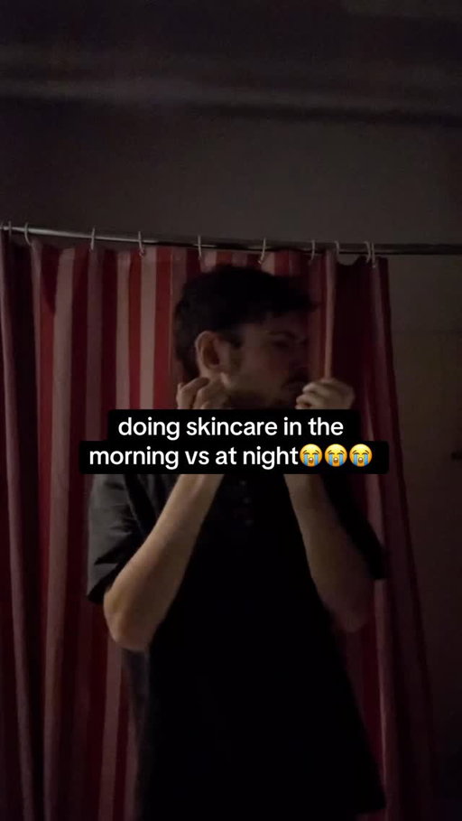 Whole different vibe😭😭 I prefer my morning routine w/ @jiyuskin #jiyuskinpartner