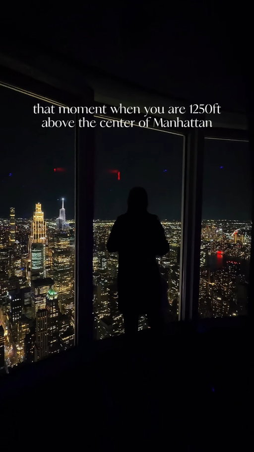 NYC at night. 1,250 feet up on the 102nd Floor Observation Deck.

Comment “TICKETS” and we’ll send you a link to plan your visit.