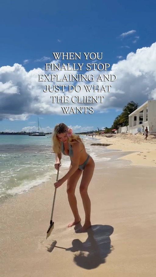 What a client wants and what a client needs are two very different things. 👀

Someone truly looking out for your brand is going to tell you what you need, even if it’s a hard pill to swallow.

I have a strong point of view and I’m not afraid to share it.🤷🏼‍♀️

Comes with the territory when you’ve spent years studying what actually works in content, brand storytelling, and consumer behavior. 

Sometimes the people who pay me to share it aren’t ready to accept it, and I’ve made peace with that.✌🏼

But I’m not dialing it back. The brands that are built for what’s next? They hear me. 🫶🏼

#travelcreator #consumerbehavior #contentcreater