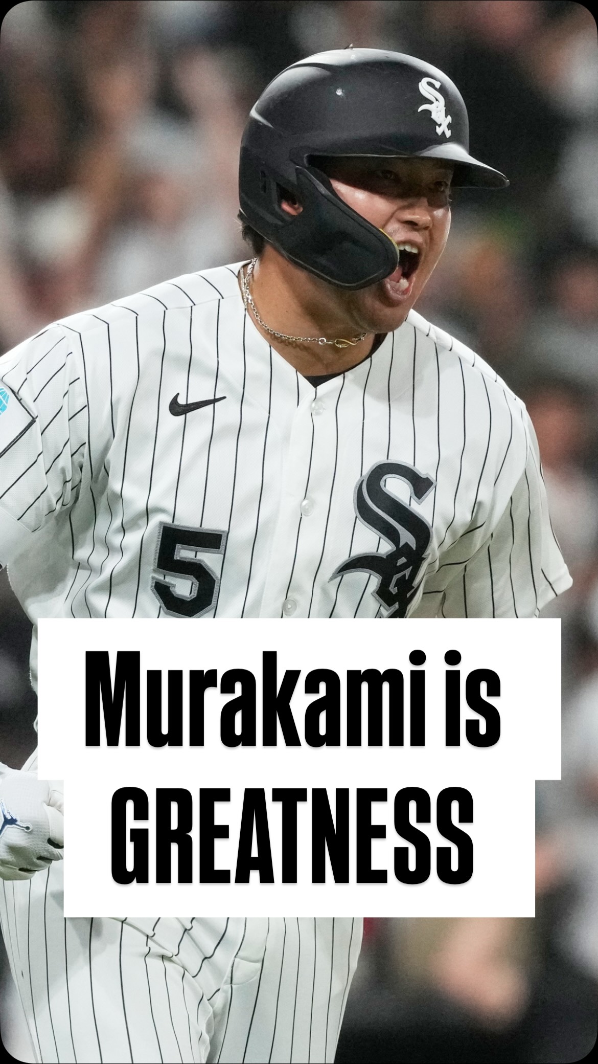 Munetaka Murakami is putting on a show in Chicago 👏

#MLB | #WhiteSox | #Chicago | via c/ryanmcguffey