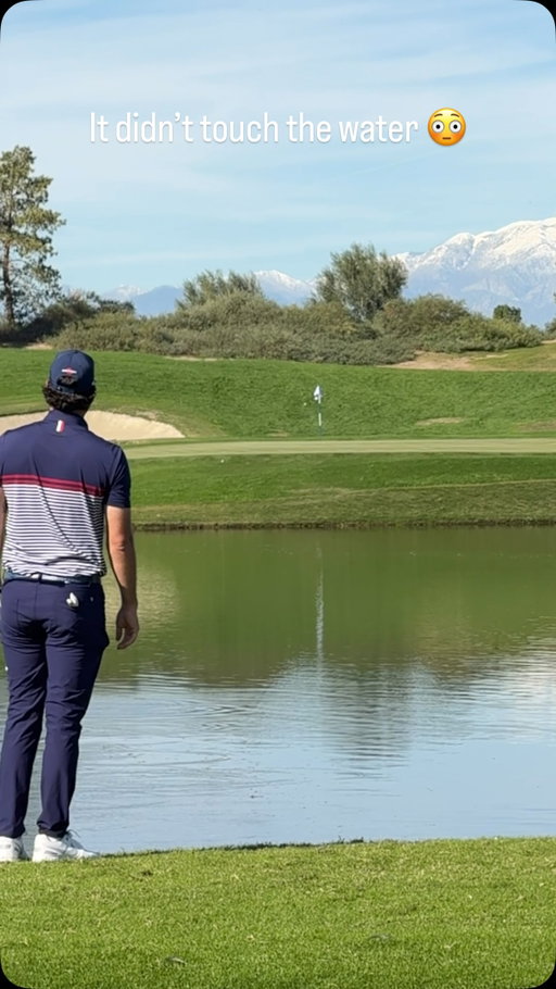 It finished 2’ from the pin!