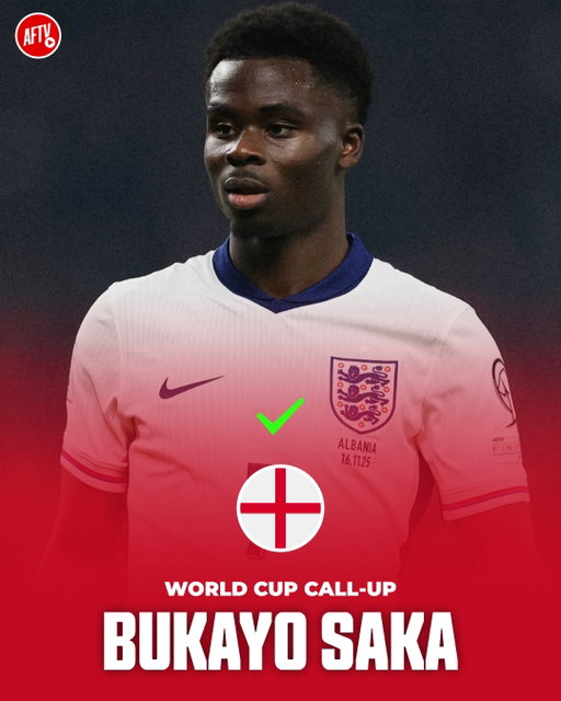 𝐓𝐇𝐄 𝐖𝐎𝐑𝐋𝐃 𝐂𝐔𝐏 𝐂𝐀𝐋𝐋-𝐔𝐏𝐒 𝐀𝐑𝐄 𝐎𝐅𝐅𝐈𝐂𝐈𝐀𝐋! 🔴

Go show the world what it means to play for the Arsenal. Stay safe, play hard, and bring it home! 👊🏆