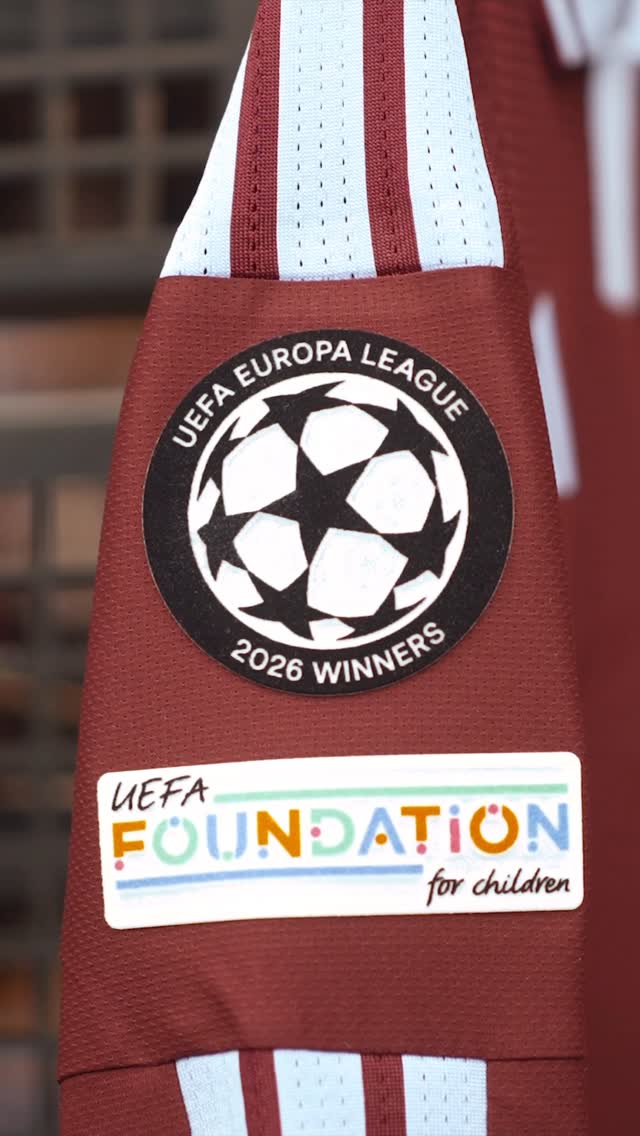 Carrying our Europa League triumph into the Champions League ✨ Available exclusively at Villa Stores 🤩