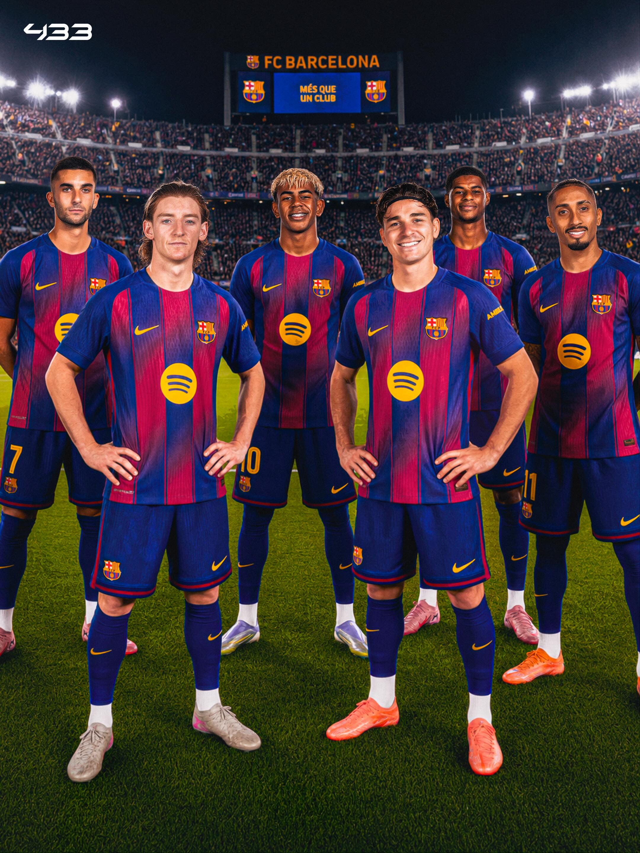 𝐈𝐅 𝐁𝐀𝐑𝐂̧𝐀 𝐏𝐔𝐋𝐋 𝐓𝐇𝐈𝐒 𝐎𝐅𝐅… 😮‍💨🔥

With Anthony Gordon expected to sign from Newcastle for around €80M, 𝗕𝗔𝗥𝗖𝗘𝗟𝗢𝗡𝗔 𝗔𝗥𝗘 𝗡𝗢𝗪 𝗣𝗥𝗘𝗣𝗔𝗥𝗜𝗡𝗚 𝗔 𝗕𝗜𝗗 𝗙𝗢𝗥 𝗝𝗨𝗟𝗜𝗔𝗡 𝗔𝗟𝗩𝗔𝗥𝗘𝗭 👀

The Argentine has reportedly informed Atlético that he wants to leave, with Barça being his preferred destination, according to @matte.moretto 🗞️

Meanwhile, Marcus Rashford’s situation also remains active in Catalonia. A personal agreement is already in place, with Barcelona now needing to reach an agreement with Man United. 🏴󠁧󠁢󠁥󠁮󠁧󠁿

Hansi Flick is 𝗗𝗘𝗙𝗜𝗡𝗜𝗧𝗘𝗟𝗬 smiling 😁
