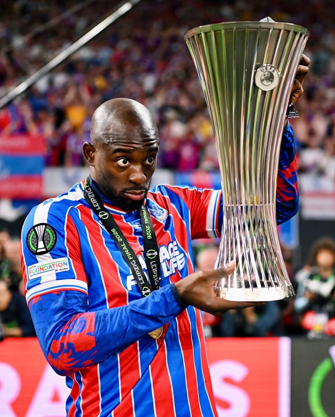 Crystal Palace, Conference League champions. Read that again and again Palace fans. You are EUROPEAN cup winners. From 119 years without a trophy to three in a year.

Spectacular. May you all be feeling the boom this morning.