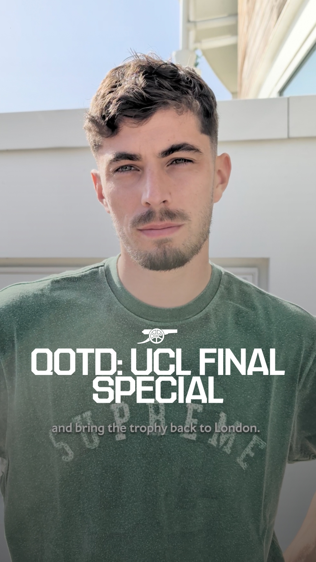 Champions League final edition 🌟⁣
⁣
Today’s QOTD is all about their pre-match mood 🫡