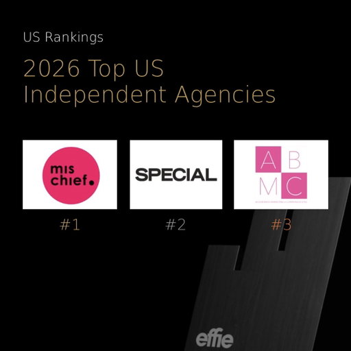 We love our Effie award because it’s the one that means the most, because it recognizes what we work hardest at: efficacy.