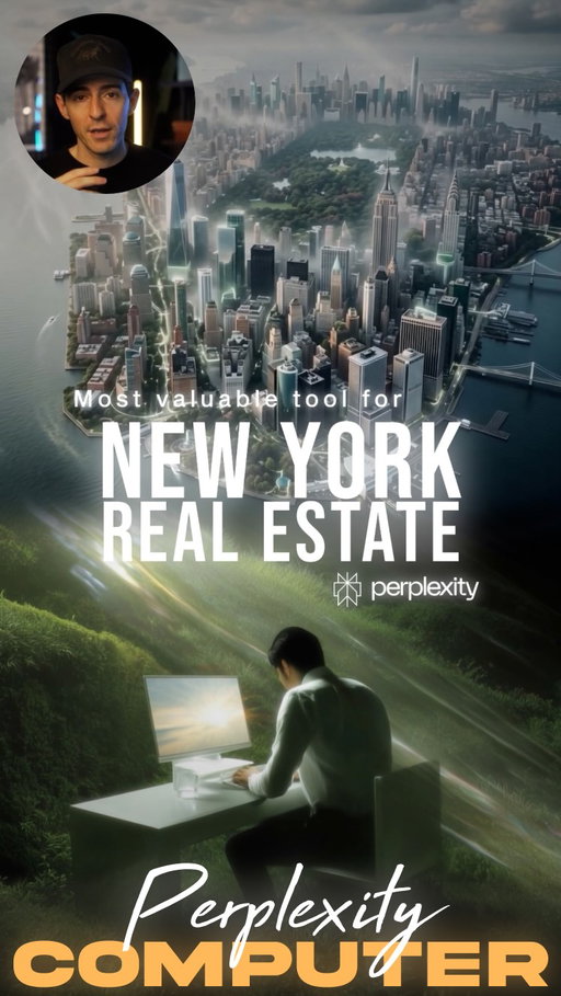 I can’t believe I just built this…

This might be the most valuable tool ever created for New York real estate.

It lets you pick any neighborhood in New York City, and get a live leaderboard of the most underpriced or overpriced apartments.

Full interactive map, with a pricing algorithm based on neighborhood, distance to subway, local coffee shop, everything.

But here’s the craziest part…

I built this entire thing in two prompts with Perplexity Computer.

If you haven’t used this, it is my top AI tool right now.

Think of Computer like a master layer on top of all the best AI models in the world.

It can run Anthropic’s latest version of Opus, OpenAI’s latest GPT, Google’s latest version of Gemini or Nano Banana…all at the same time.

And this is what makes it so 1 of 1.

When you give it any project, it’ll break it down into tasks and route work to whichever AI model is best for that specific piece.

We all know each AI model is great at different things…Perplexity Computer lets you use all of them at the same time.

So for the real estate tool, it used all of those models, plus live Zillow and Google Maps data.

All from a simple prompt.

Now to make sure this wasn’t a fluke, I also built The Ultimate NYC Burger Tracker.

It maps the top 25 burgers in New York City and has a live group scorecard

So you and 4 friends could sample all the best burgers over a year, rate them individually, and it will live update as you do it.

I’m telling you, as soon as you use Computer, you realize what an unfair advantage it is to stitch together all the world’s best models and AI agents in one shot.

If you want to try it out, comment “Computer” and I’ll send you both links to try it out or build your own. 

Follow @kallaway for more videos like this

#ai #tech #technology #perplexitypartner #nyc @perplexity