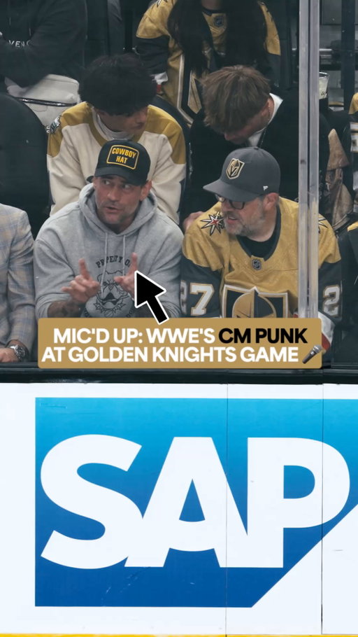 @cmpunk didn't expect to see a Game 4 series sweep 🧹

What do you think about his #StanleyCup Playoffs bracket prediction? 🤔