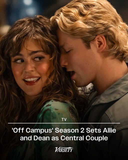#OffCampus has set Allie Hayes and Dean Di Laurentis, played by #MikaAbdalla and #StephenKalyn, as the central couple of Season 2.

“We are so excited to continue Allie and Dean’s story as our primary romance of Season 2 after kickstarting their romance in Season 1,” series creator Louisa Levy said in a statement. “But if you fell in love with Hannah and Garrett, don’t worry — they will still be an integral part of our robust ensemble. We’re looking forward to telling the next chapter of everyone’s story. There’s a lot for fans to look forward to!”