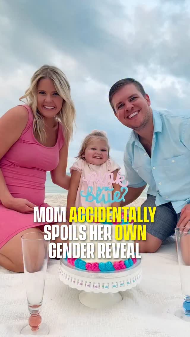 💗

Family went to the beach with the cake, the champagne flutes and a “PINK or BLUE?” topper for what was meant to be a clean little gender reveal in front of their toddler daughter, and then mom accidentally ruined it…

(Amanda.b1231 via Collab)

#wholesome #pubity