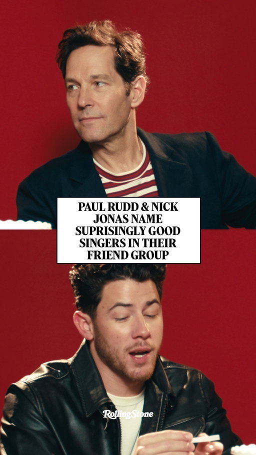 On a new episode of Popcorn Questions, @nickjonas and Paul Rudd share who in their circles are surprisingly good singers (plus they chat about Paul's vocal chops in their new movie @powerballadfilm) hit the link in bio to watch the episode