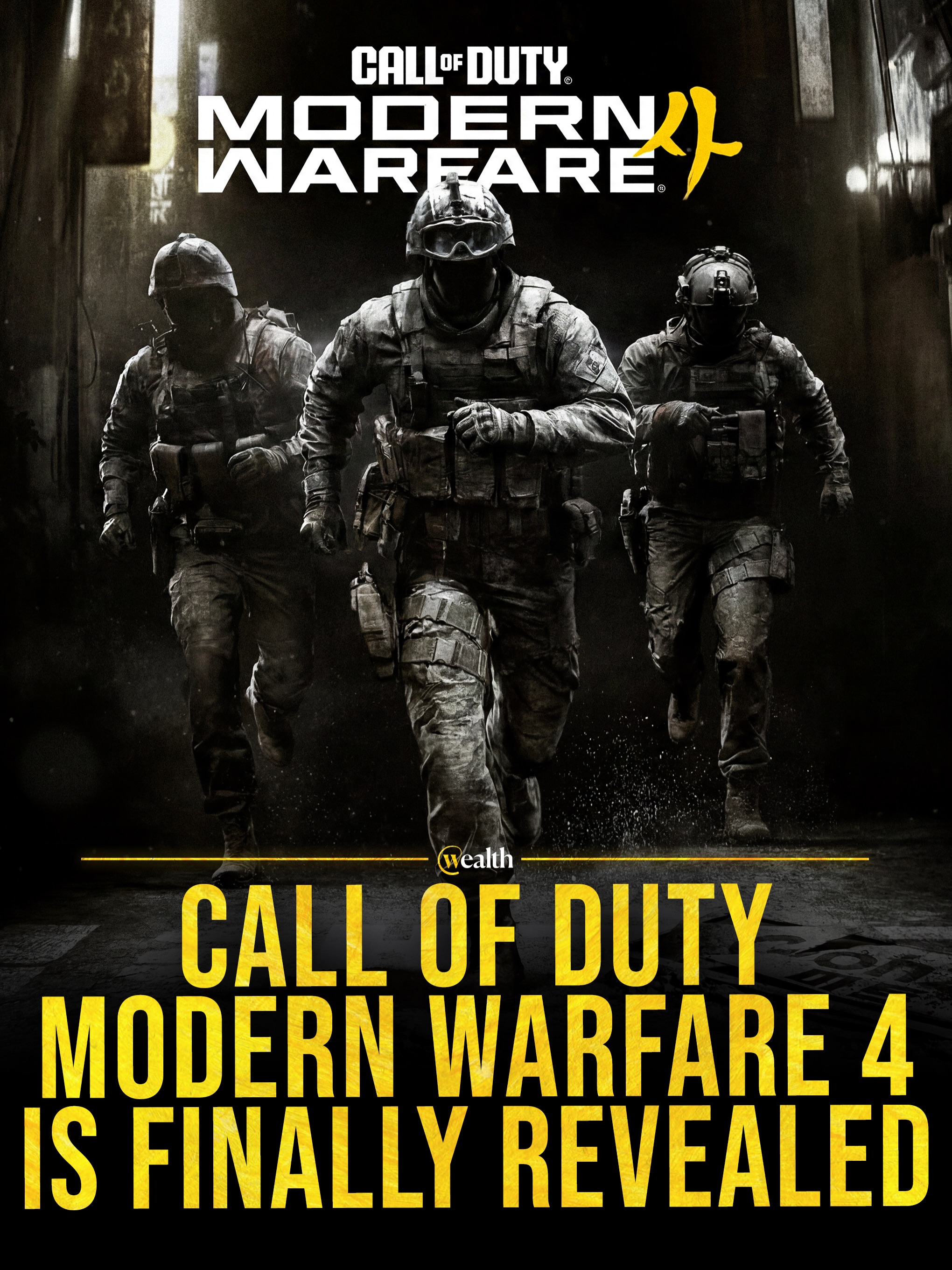 Call of Duty: Modern Warfare 4 is now official. 🎮

Activision and Infinity Ward revealed the game on May 28 and set launch for October 23, 2026. The campaign follows Modern Warfare III, keeps Captain Price at the center of the story, and shifts the conflict to the Korean Peninsula.

The release is slated for PS5, Xbox Series X|S, PC, and Nintendo Switch 2. That makes the 2026 mainline Call of Duty a current-generation release and the next step for the Modern Warfare line.

#CallOfDuty #ModernWarfare4 #InfinityWard #GamingNews #NintendoSwitch2