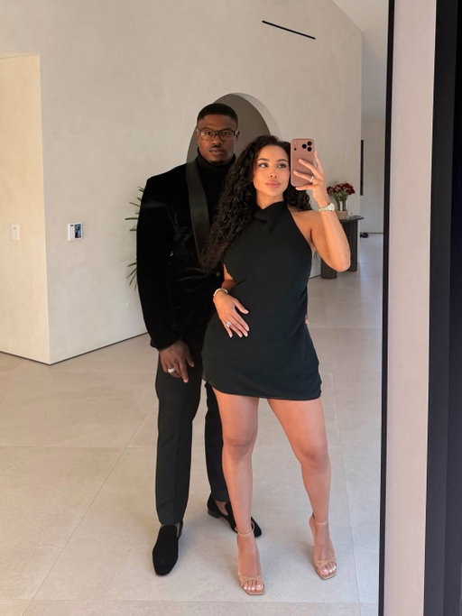 Forty & fine!! 🖤 Happy 40th birthday hubby @simeonpanda, I’m so proud of the man you are today! Here’s to the next chapter, my forever 🥂