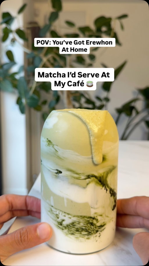 If I had a café, this matcha is on the menu 🍵 

Recipes and products all via the link in my bio 📖

I enjoy caffeine. The feeling it gives me. Great for appetite management, helps me lock in and stay focused through the afternoon. But there’s a spike and crash experience that comes with it. So I build around it properly. I like combining it with healthy fats like coconut cream and @theelectrictribe sea moss. Balanced energy throughout the afternoon. No midday crash 🔋

Food should feel good before you even taste it. The eyes eat first. There’s something soothing about taking simple ingredients and turning them into something beautiful with your own heart and hands. 

Play and create. 

Coconut Matcha Ingredients:

Matcha powder
Coconut milk 
Coconut cream
@theelectrictribe Sea moss
Tahini or Almond butter 
Vanilla 
Maple Syrup 
Protein powder
Crushed ice 
Coconut yogurt 

#matcha #seamoss #erewhon #unprocess