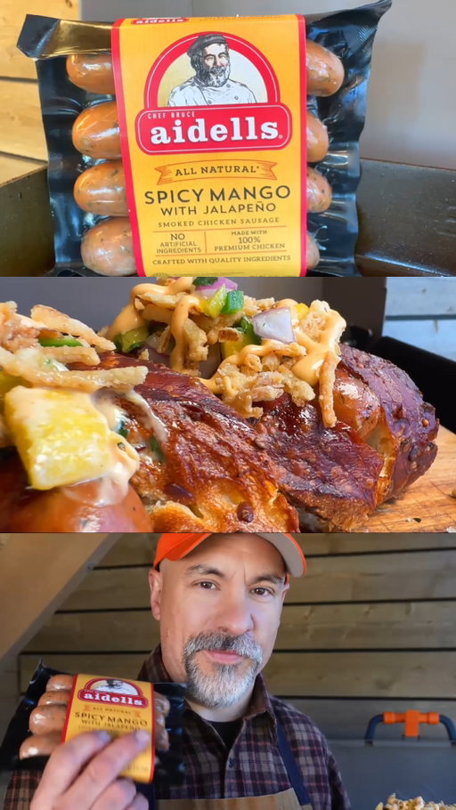 Sunshine, good company and something sizzling on the griddle 😎

These Mango Tango Dogs, using @aidellssausage Spicy Mango Smoked Chicken Sausage, are bringing big flavor to grilling season. Is this a combo you could get behind?