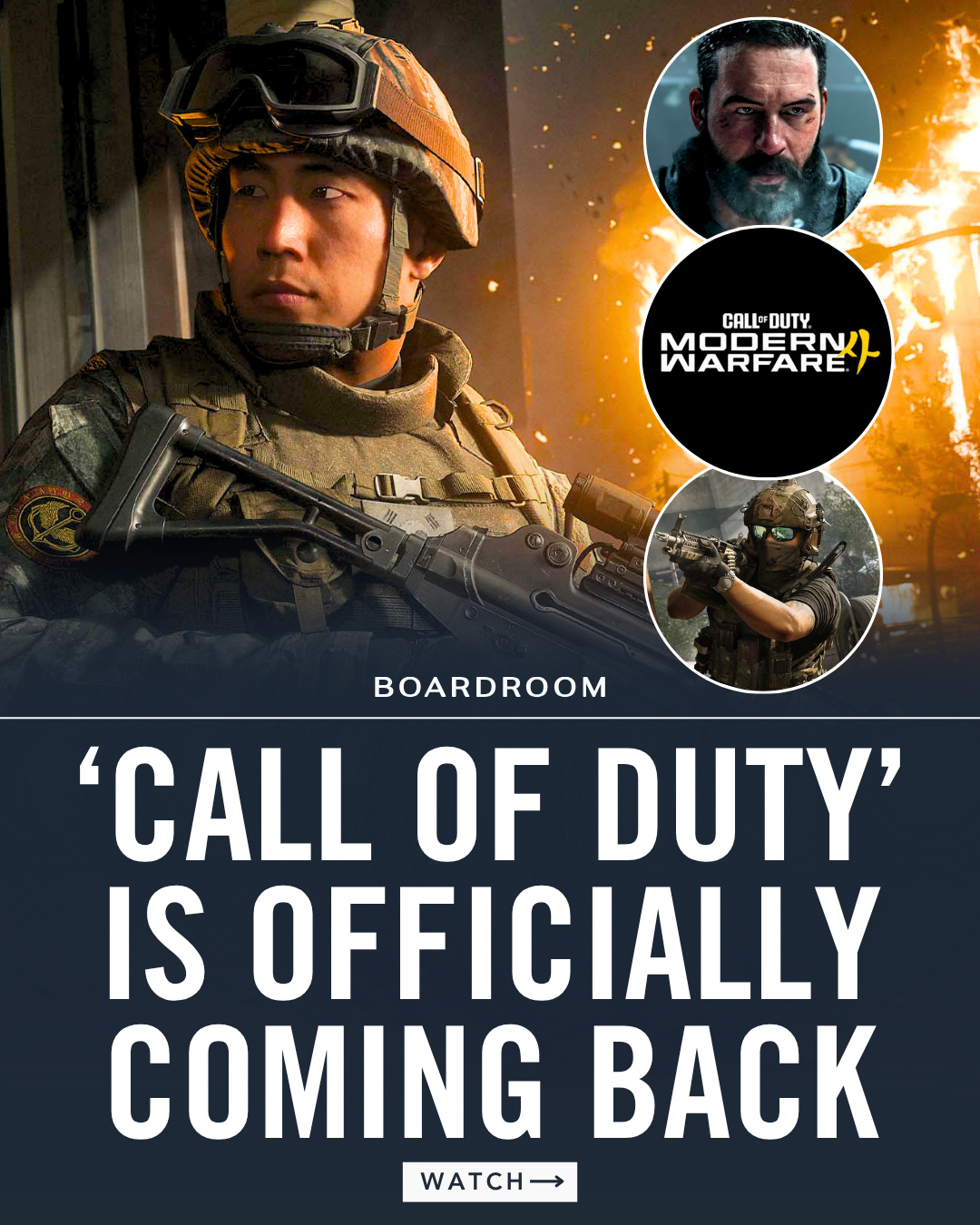 Activision has officially revealed ‘Call of Duty: Modern Warfare 4,’ the next installment in the blockbuster franchise and the first new ‘Call of Duty’ title to launch on a Nintendo platform in more than a decade.⁠
⁠
Set around a full-scale invasion of South Korea, the campaign follows a young Korean soldier fighting through an escalating global conflict while Captain Price returns to lead a rogue alliance outside of Task Force 141. The game will feature Campaign, Multiplayer, and DMZ modes, with missions stretching from Korea and New York to Paris and Mumbai.⁠
⁠
‘Call of Duty: Modern Warfare 4’ launches Oct. 23.⁠
⁠
(🎥: @playstation)