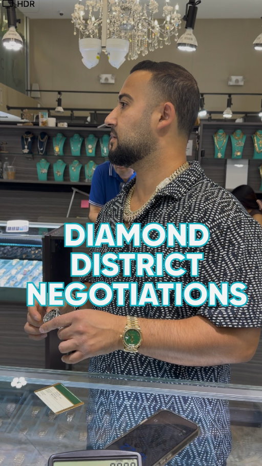Not Every Deal Gets Done😮‍💨 #nyc #diamonddistrict #watch #rolex
