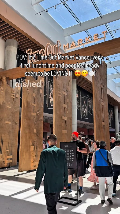 Guess this is where foodie heaven is 😍

@timeoutmarketvancouver just opened for its FIRST-EVER lunch today and the crowds were just off the CHARTS 📈 

📍 650 W. 41st Ave., Vancouver

🎥 @thekennyho 

Which kitchen are you most excited to check out? 😋