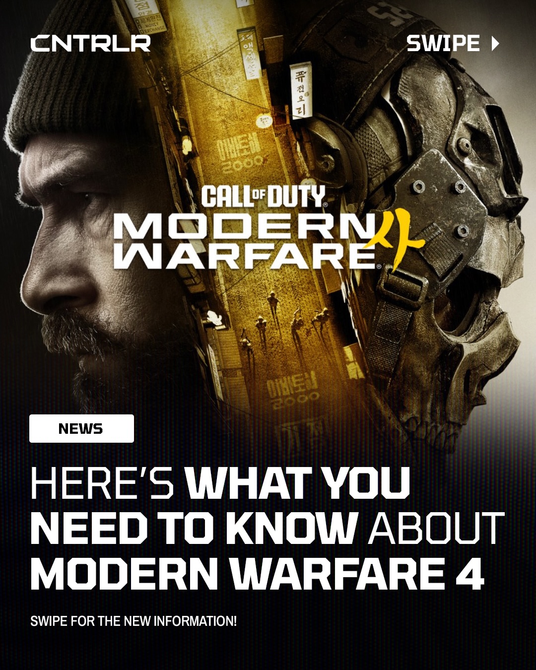 Here’s some of the information you need to know about the newly announced Modern Warfare 4‼️💭

Are y’all excited to play this when it launches on October 23⁉️