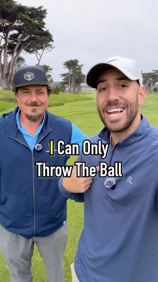 Throw Vs Normal Par 4!?! #golf #golfer #reels #pga