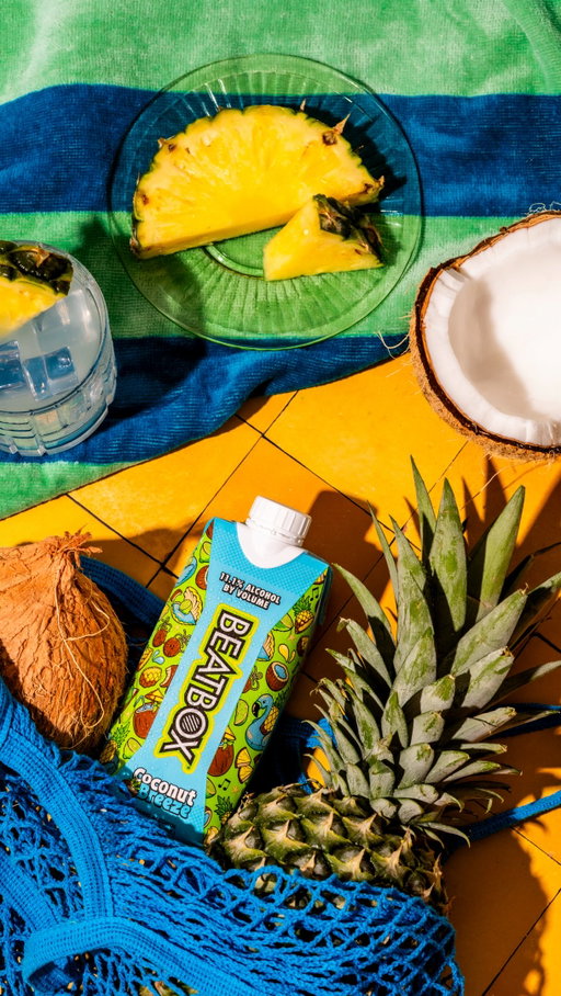 A frozen sip of tropical bliss 🍍🥥✨

Piña Colada 🌴

Ingredients:
• 2 oz BeatBox Coconut Breeze 
• 1 oz pineapple juice 
• 1.5 oz cream of coconut 
• ¾ oz fresh lime juice 
• ½ cup frozen pineapple 
• 1 cup ice 

Garnish:
🍍 Pineapple fronds 
🍍 Pineapple chunk 

Directions:
Add BeatBox Coconut Breeze, pineapple juice, cream of coconut, lime juice, frozen pineapple, and ice to a blender. Blend until smooth. 

Pour into a hurricane or coupe glass. 

Garnish with pineapple fronds and a pineapple chunk ✨