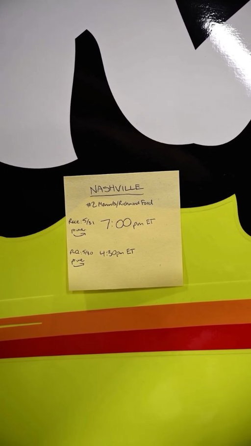 🏁 NASCAR Nashville Tune-in Post-it
✍🏻 Written with a Zebra F-701
✅ Pen Rating: 9.1/10

Comment and let me review your pen of choice next week. And most importantly watch the race on Sunday

#NASCAR #TeamPenske #Menards #FordRacing #Mustang