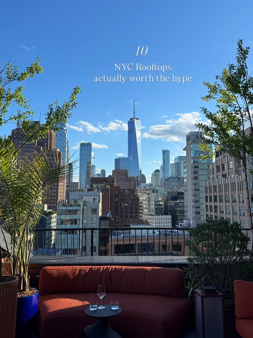 10 rooftops you need to add to your summer hit list and actually worth the hype 🍹☀️

☀️@publichotels 
☀️@lebainnyc 
☀️@harrietsbk @azuredayparty 
☀️@azuredayparty 
☀️@leonessarooftop 
☀️@electriclemonnyc 
☀️@overstory 
☀️@nubeluzbyjose 
☀️@marqueeskydeck 

save for your next girls night, date night, or summer in the city ✨

—————————
🏷️
#nycrooftops #nycbars #nycnightlife #nycguide #nycrestaurants nycspots thingstodoinnyc summerinnyc nycfoodie nycinfluencer newyorkcity rooftopseason girlsnight datenight nycbucketlist
