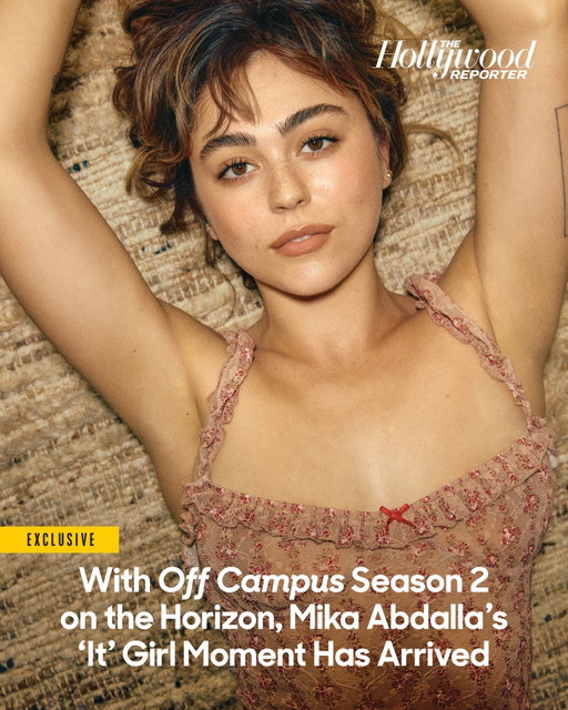#MikaAbdalla is set to take the leading lady title in #OffCampus season two, and she’s more than ready to that on.⁠
⁠
The 26-year-old actress has been in the industry for nearly 20 years — no, that's not a typo. She's spent nearly all her life in front of the camera in someway. At the age of six, she booked her first editorial gig for the cover of a local parents magazine after a casting call at her Dallas, Texas dentist's office. "I'm an only child. My mom was essentially a stay-at-home mom, so I was super codependent," Abdalla tells The Hollywood Reporter on a Zoom.⁠
⁠
It’s days before the actress' 26th birthday, which happened to fall on the release date of 'Off Campus,' and she's curled up in her New York City hotel room. She and the rest of the 'Off Campus' cast jetted off to Brazil for a premiere screening there before heading to the Big Apple for a slew of release-week press. She pauses before we start to grab some snacks — she's had no time to exist as a human with everything going on, she admits.⁠
⁠
Read the full feature at the link in bio.

Photographer: Max Montgomery @instamaxmonty 
Makeup: Mai Quynh @storyofmailife 
Hair: Fitch Lunar @fitchlunarhair 
Stylist: Kate Li @bykateli