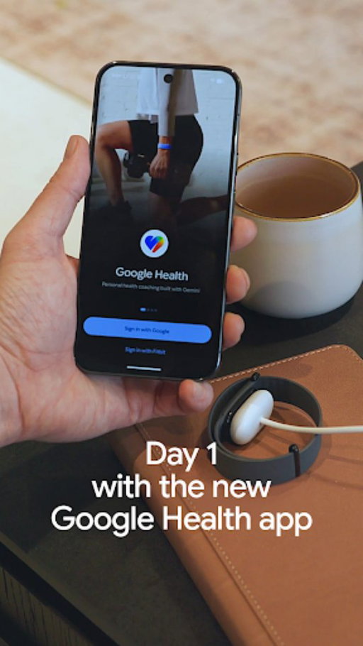 Your first day with Google #FitbitAir and the #GoogleHealth app won’t look like anyone else’s. 

And that’s exactly the point.

Your Gemini-powered health coach¹ creates a personalized plan that is unique to your needs and goals.

Kickstart your day 1 at healthapp.google 

¹Requires Google Health Premium subscription (sold separately), Google Health app, and internet. Features subject to change; availability varies. Not intended for medical purposes. Gemini features work independently of Gemini apps. Check responses for accuracy; results may vary. Available on select devices.