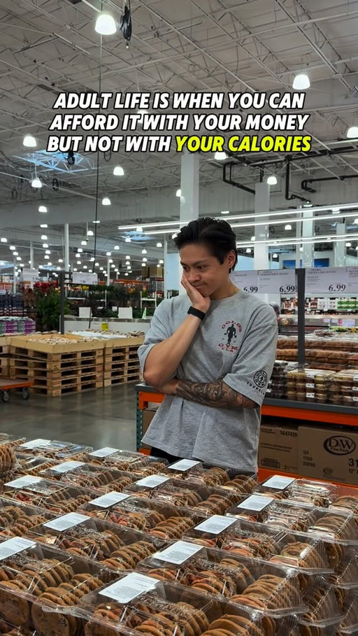 Life was so much simpler before I knew what calories were.. 🥺 

#calories #gymhumor #grocery #adulting