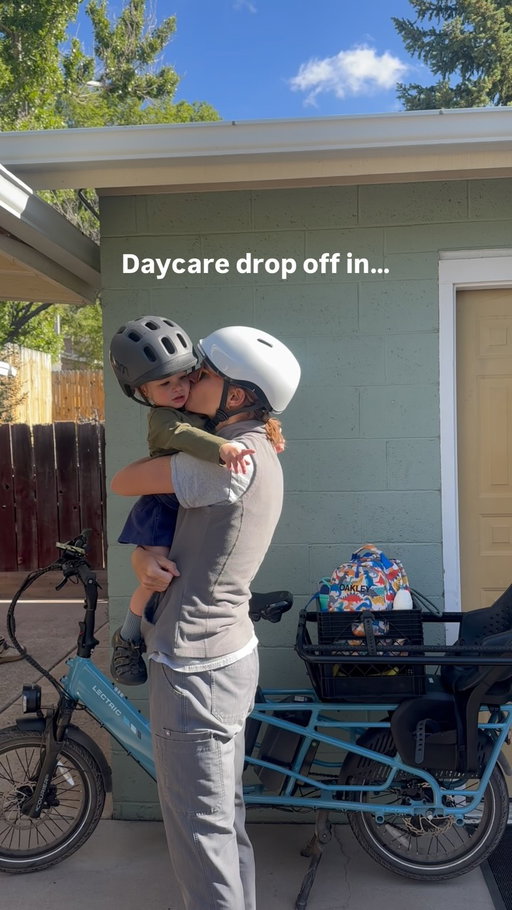 Reaching for our helmets instead of the car keys 🚲

On mornings when I go to work and my son goes to daycare, it can be a bit chaotic and rushed to get out the door (iykyk). But when we hop on the bike and ride, it calms our nervous systems down and prepares us for the day ahead making an easier transition to daycare (for Oakley) and an easier transition to work (for me). A day started on the bike is already off to a good start. 

Would you commute by bike??

#commute #bike #motherhood #moms #ebike