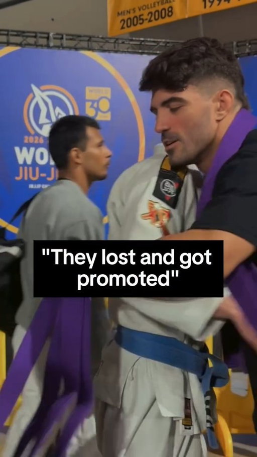 Medals aren't everything, Jiu Jitsu goes way beyond that... A podium doesn't show the Sunday-to-Sunday sweat, the diet, the sacrifice and all the hard work we put to be there. Promoting you two to purple belt after losing is proof that hard work matters more than a single result, that I fully trust on what we do and that you guys belong to the game. You both deserve to be among the best, and this is just the beginning. 

Let’s see what’s next 👀🔥