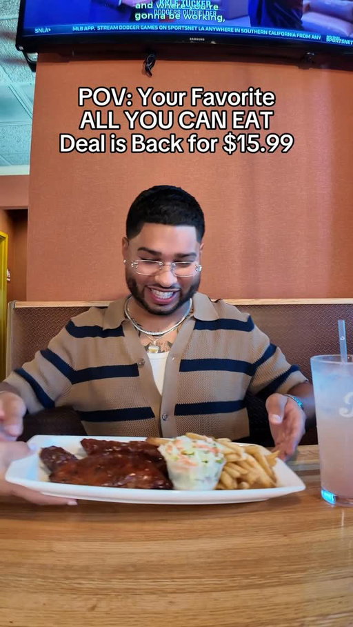 All You Can Eat Is Back @applebees #applebeespartner #allyoucaneat