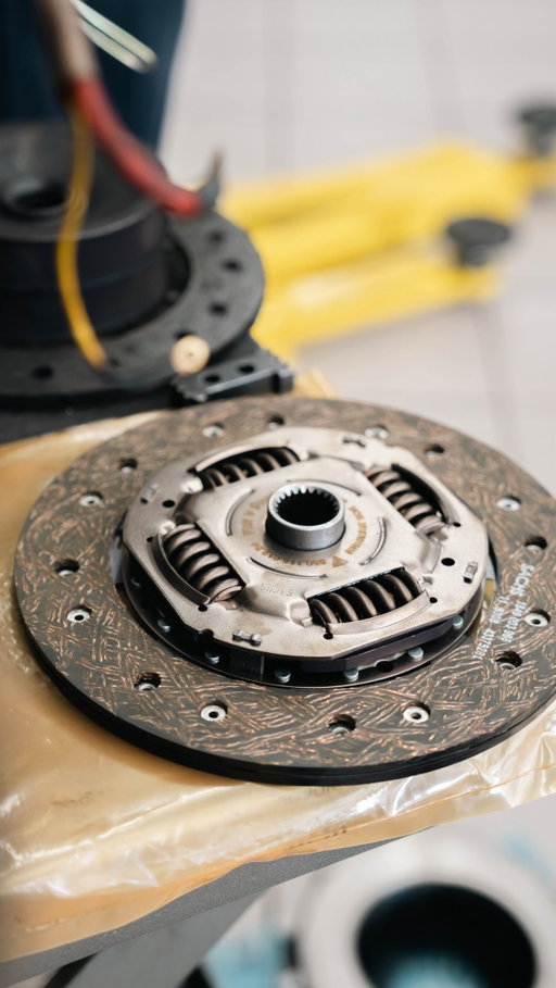 The clutch we removed from our Speedster appears to be the original rubber-centered unit it left the factory with. On these late G-body G50 cars, that style of clutch was used to help smooth out driveline engagement and keep things a little more refined.

The downside is that rubber does not always age gracefully, especially living next to an air-cooled flat-six. Over time, heat and age can cause the rubber center to crack, harden, or start breaking down, even if the clutch still seems to be working fine.

So while we’re trying to preserve originality wherever it makes sense, this is one of those areas where the right move is also the smarter mechanical move.

In its place, we’re installing the current Sachs spring-centered replacement clutch used for these cars today. It keeps the car true to its factory character, but replaces the original rubber damper with a more durable spring-hub design.

We believe this is the kind of detail that separates a cosmetically focused restoration from one that respects the next driver lucky enough to rack up even more miles on this car.

#PorscheChallenge26