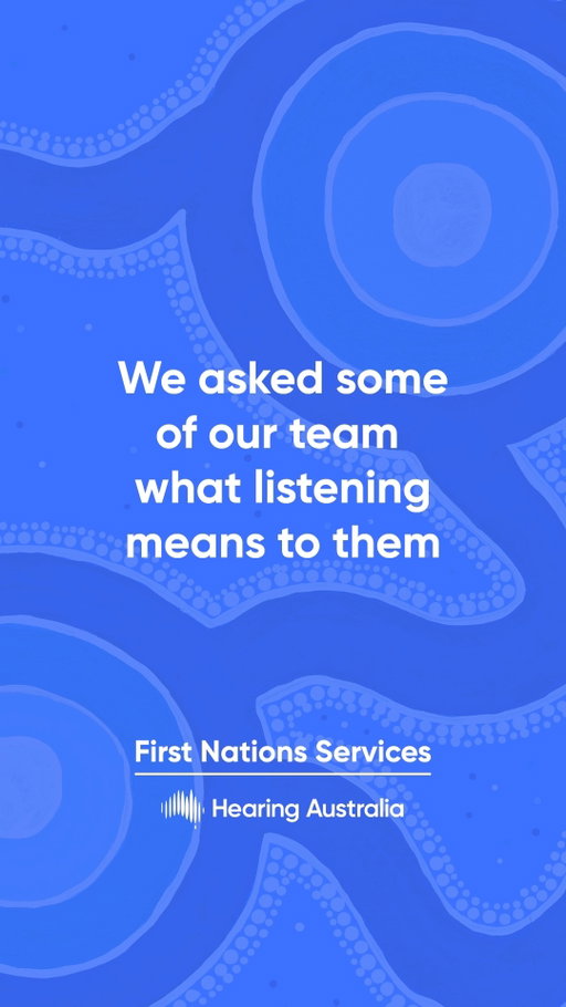 Listening means different things to all of us.

It’s how we connect — to people, to stories, to culture, and to each other.

During National Reconciliation Week, we’re reminded of the importance of taking the time to listen, to understand, and to walk alongside one another.

At Hearing Australia, we know that listening helps us build trust, deepen understanding, and recognise the diverse experiences that shape our communities.

We acknowledge the communities we work with across the country and thank those who continue to share knowledge, culture and connection.

#NRW2026 #ReconciliationWeek #FirstNationsServices #AllIn #HealthyHearingStartsEarly #StayConnected